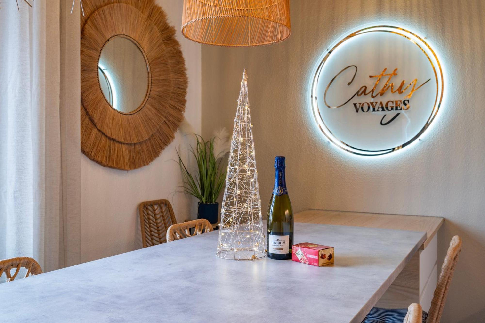 Lit Rond Tres Grand Et Confortable - Garage Possible Ou Parking Gratuit Rue - Gare 2 Min Et Ville 4 Min En Tram - Ciel Etoile - Netflix Videoprojecteur - Luxe Et Evasion Strasbourg Exteriör bild